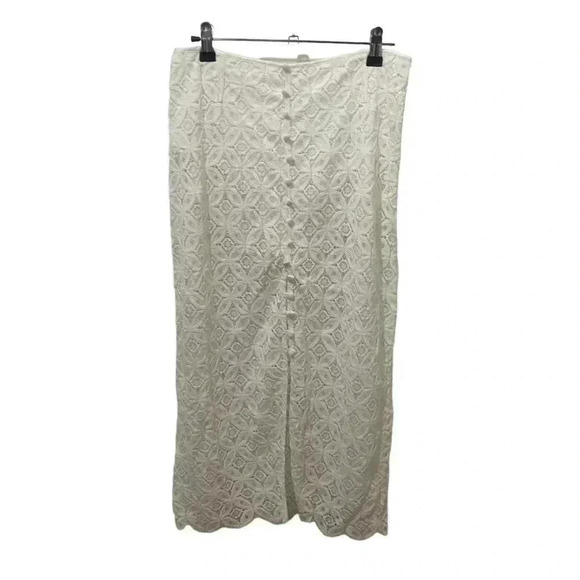 For Love & Lemons Charmaine Midi Skirt Size Medium - Picture 2 of 6